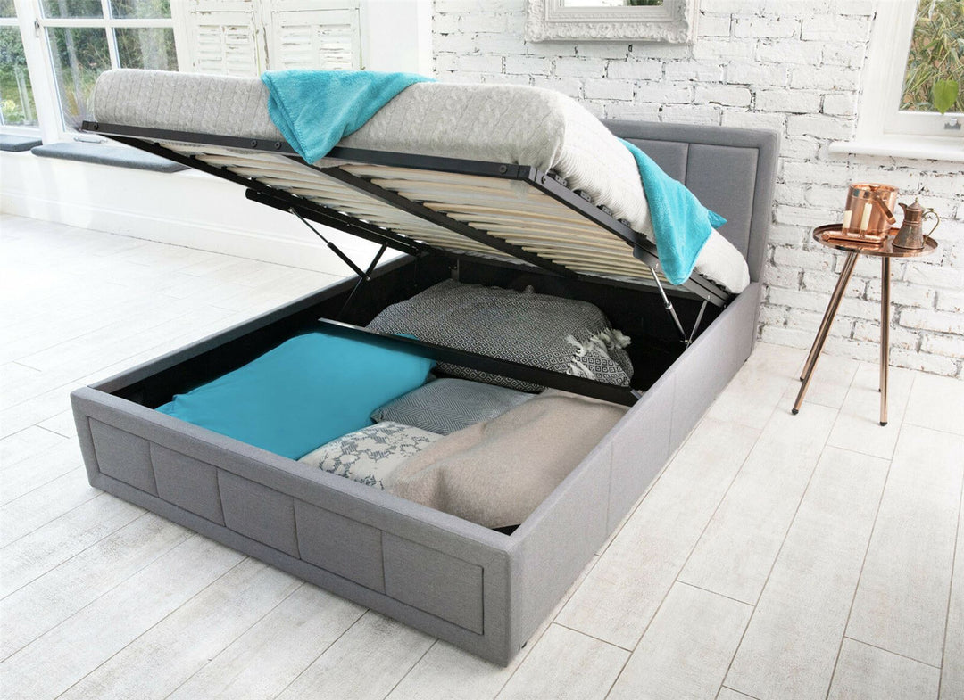 Ottoman Bed Half Open