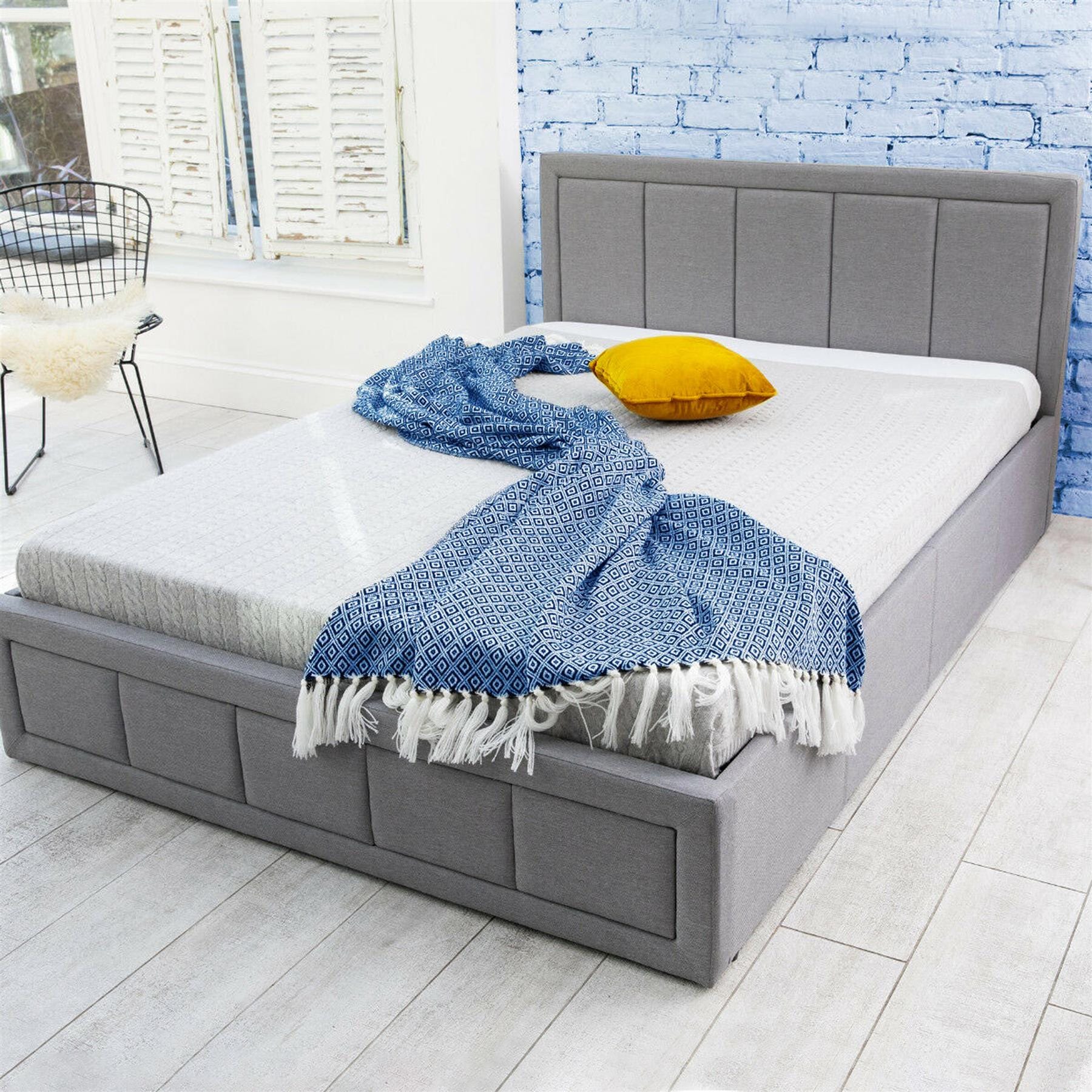 Gas spring deals ottoman bed